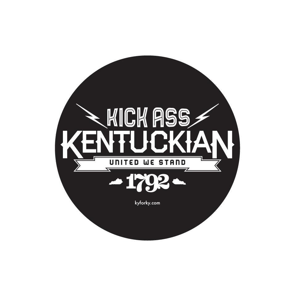 Kick Ass Kentuckian Sticker