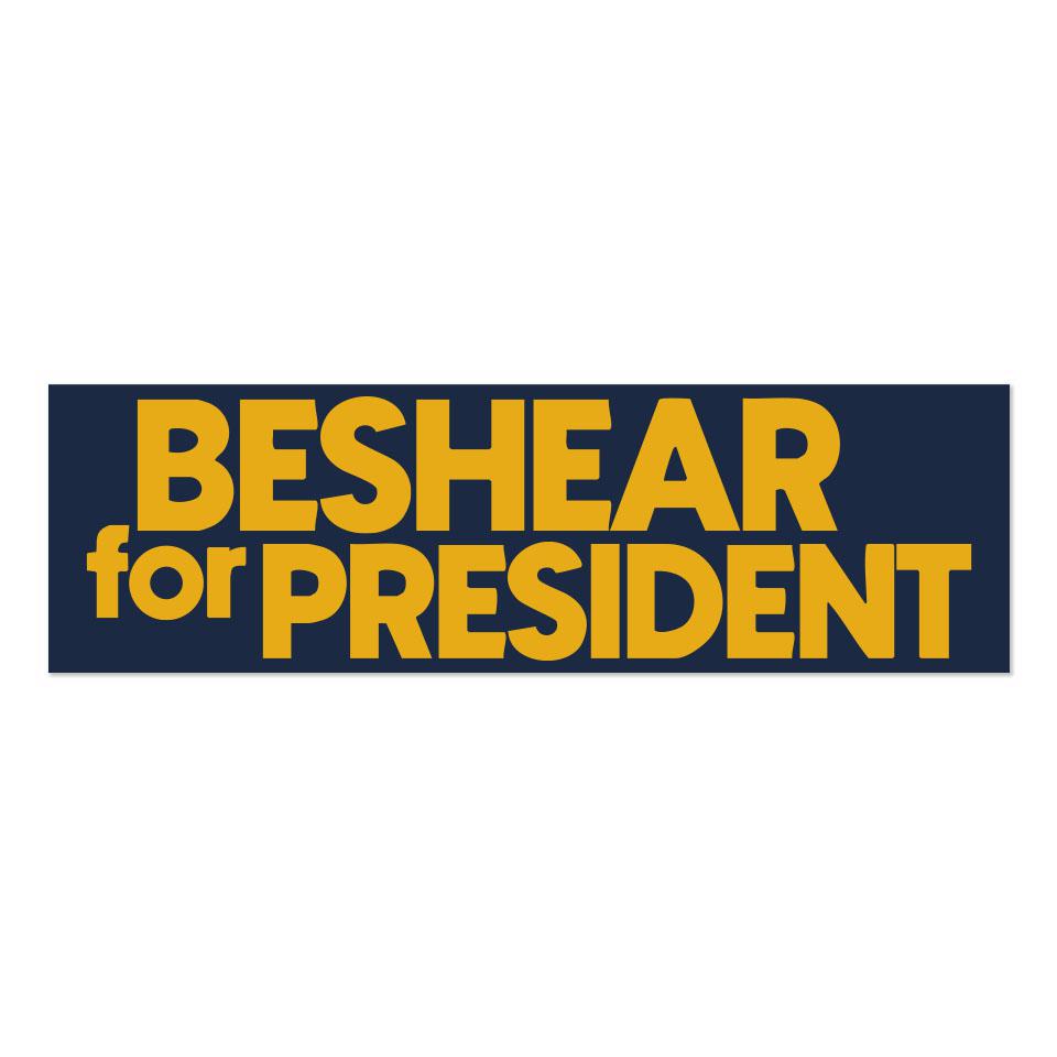 Beshear for President Bumper Sticker