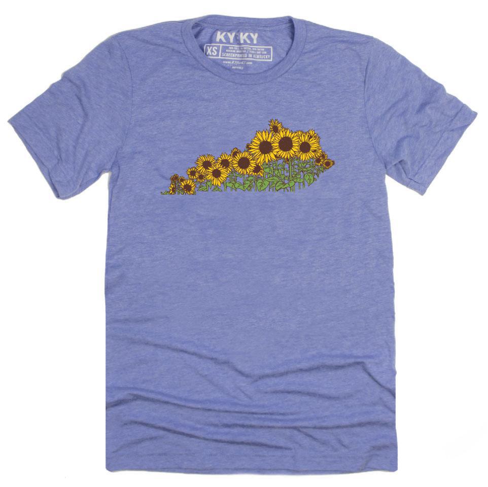 Sunflower KY Shape T-Shirt (Lt. Blue)