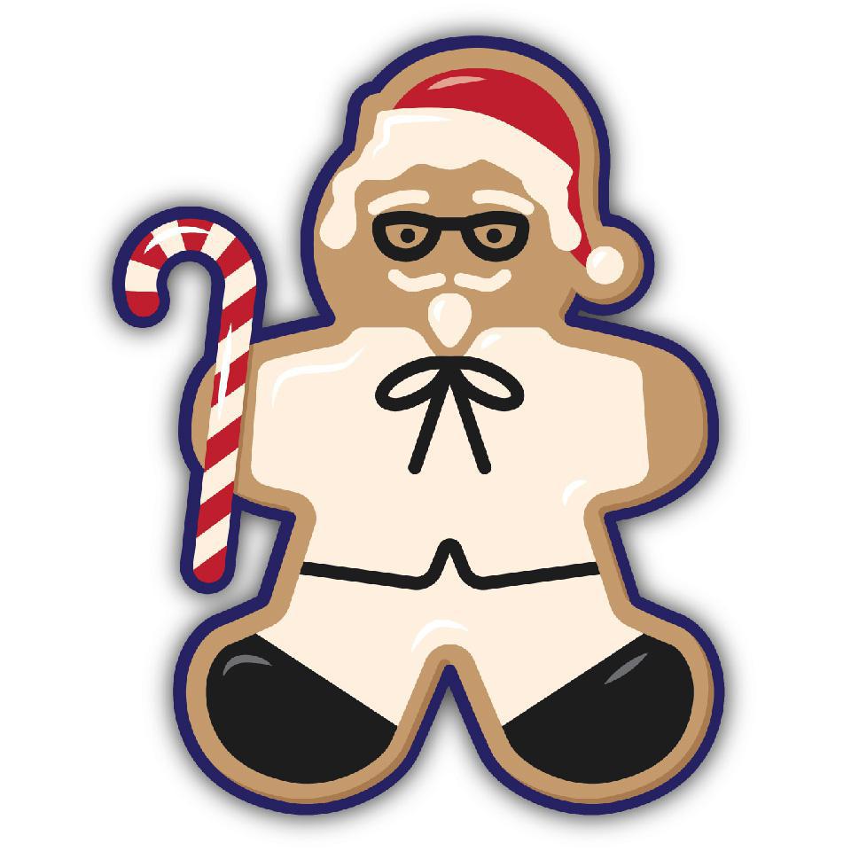 Gingerbread Sanders Sticker