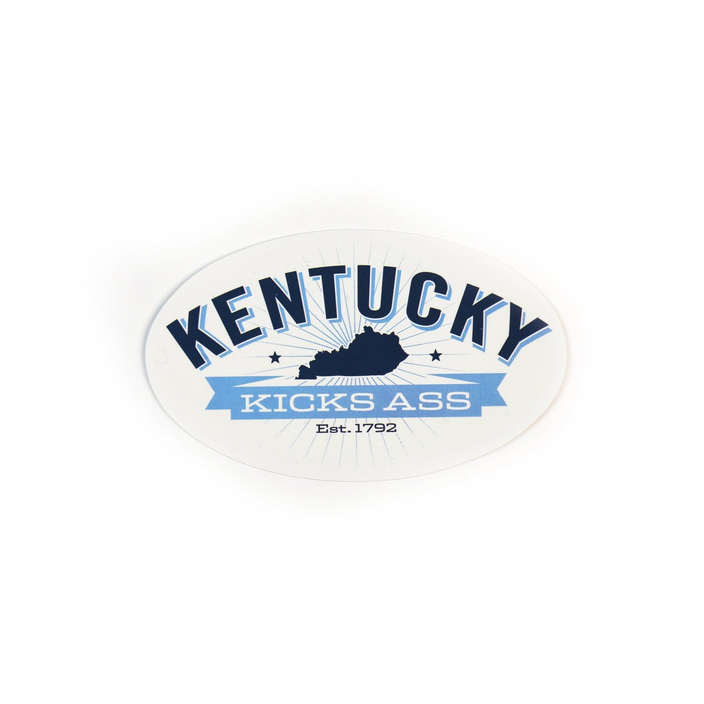 Kentucky Kicks Ass Stickers