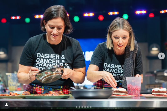 KENTUCKY CHEFS SHINE ON FOOD NETWORK — AND OUR SHIRT MAKES A NATIONAL TV APPEARANCE