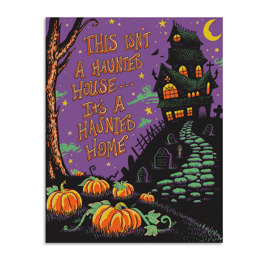 Haunted Home Print