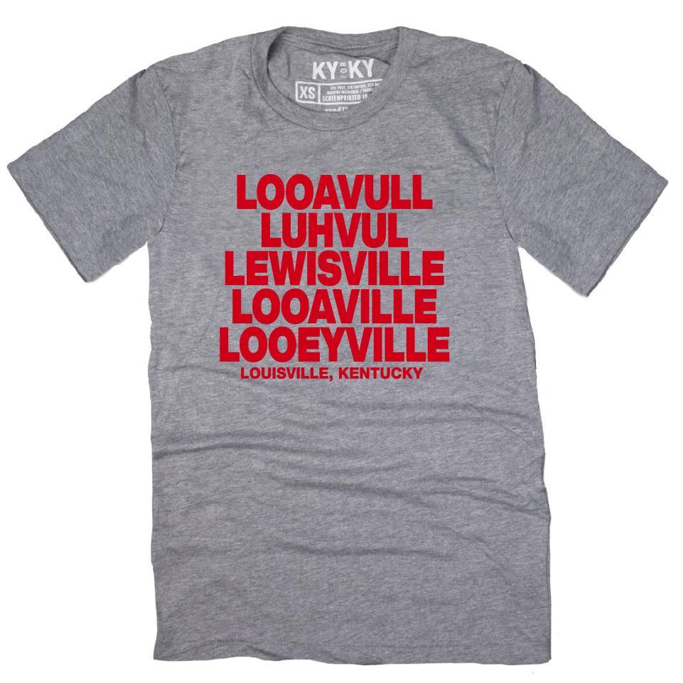 Louisville Pronunciations T-Shirt