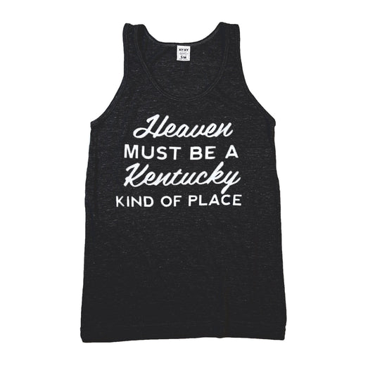 Heaven Must Be A Kentucky Kind of Place Tank Top (Black)