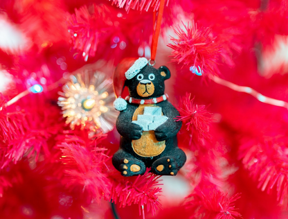 Cocaine Bear Figurine Ornament