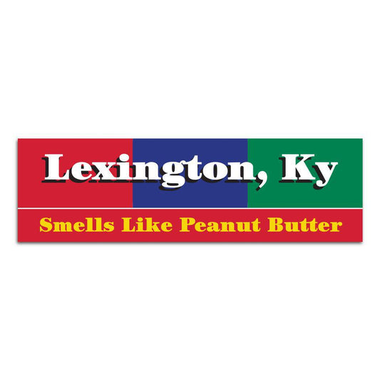 Lexington Smells Like Peanut Butter Bumper Sticker
