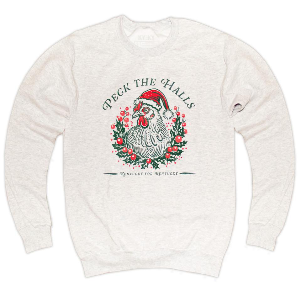 Peck The Halls Sweatshirt