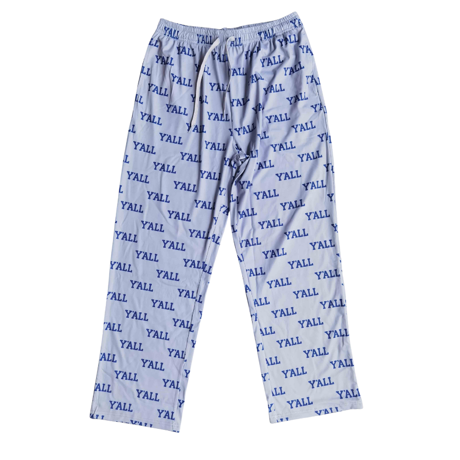 Y'ALL Pajama Bottoms (Grey)