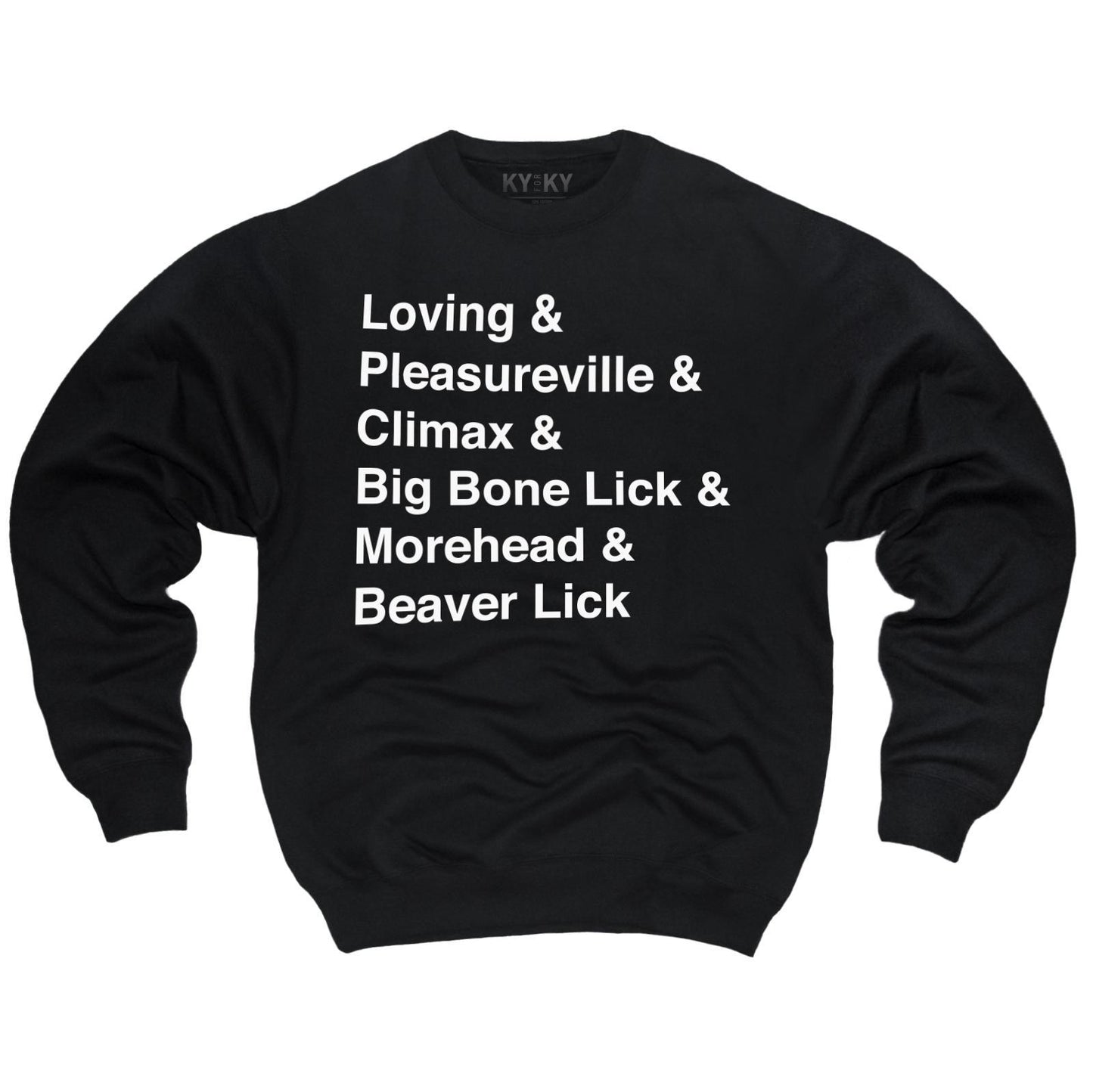 Sexy Kentucky Cities Sweatshirt