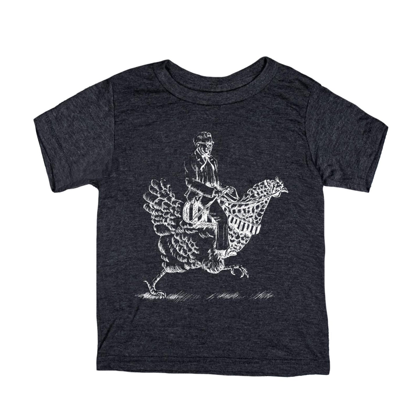 Colonel Sanders Riding A Chicken Kids T-Shirt