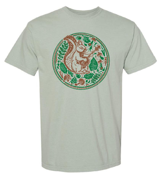 Squirrel Plucker T-Shirt (Bay Green)