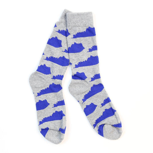 KY Shape Socks (Grey and Blue)