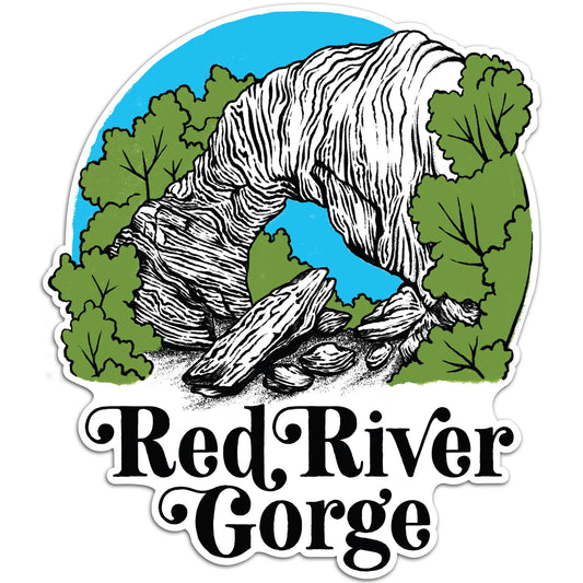 Red River Gorge Bridge Sticker