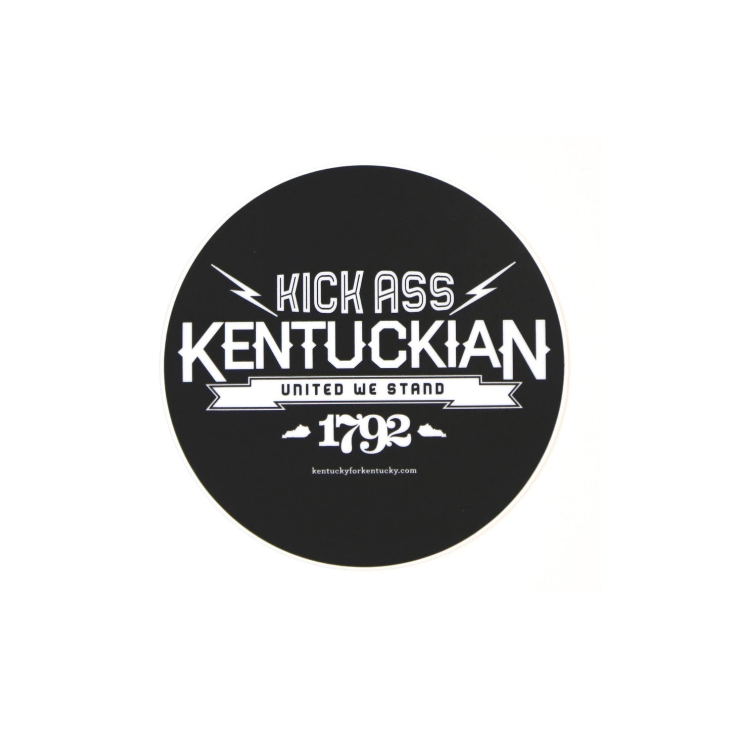 Kick Ass Kentuckian Sticker