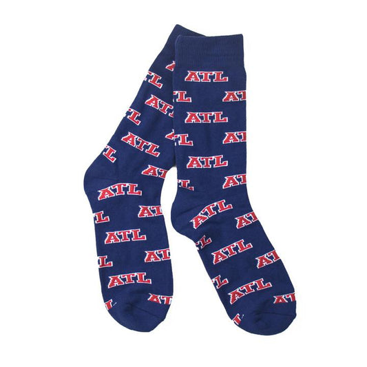 ATL Socks (Navy)