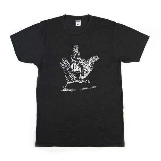 Colonel Sanders Riding A Chicken T-Shirt