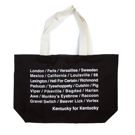 Kentucky Cities Tote Bag