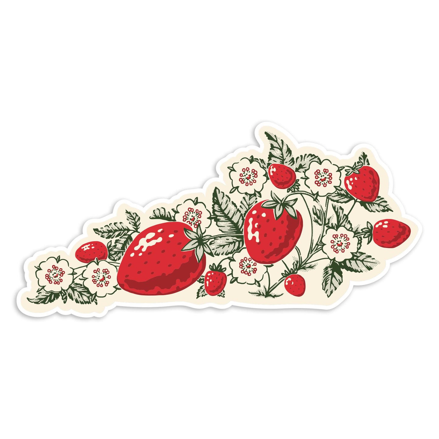 Strawberry KY Sticker