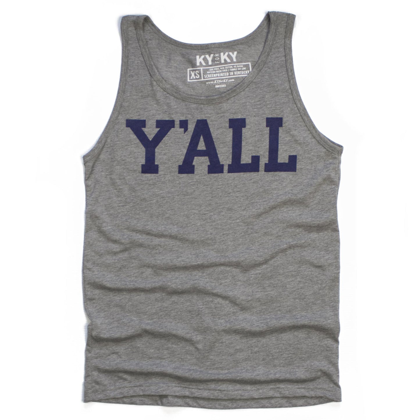 Y'ALL Tank Top (Grey)