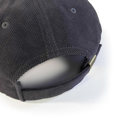 Kentucky Corduroy Dad Hat (Dark Grey)