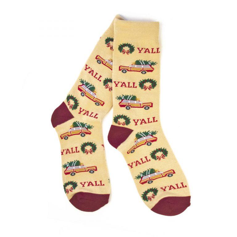 Y'alliday Socks (Tan)