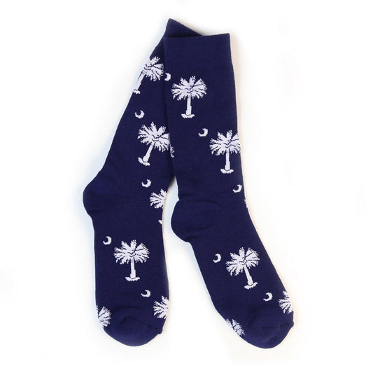 SC Flag Socks (Navy)