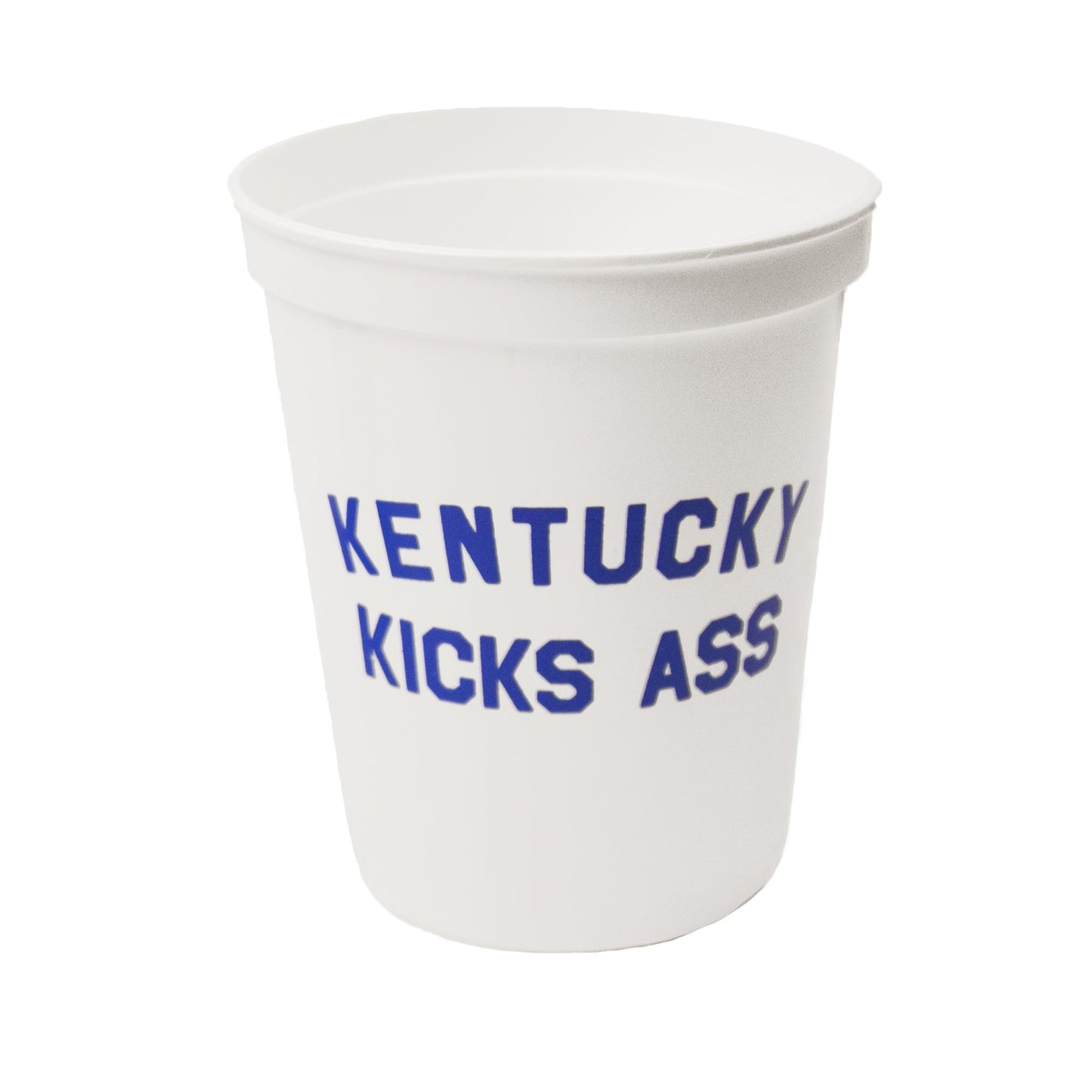 Kentucky Kicks Ass Stadium Cup (White)