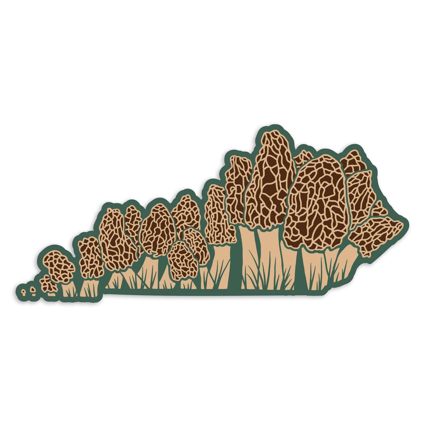 Morels KY Sticker