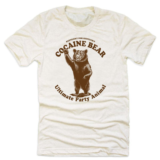 Cocaine Bear T-Shirt (Oatmeal)